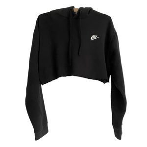 Nike Cropped Hoodie - Size L
